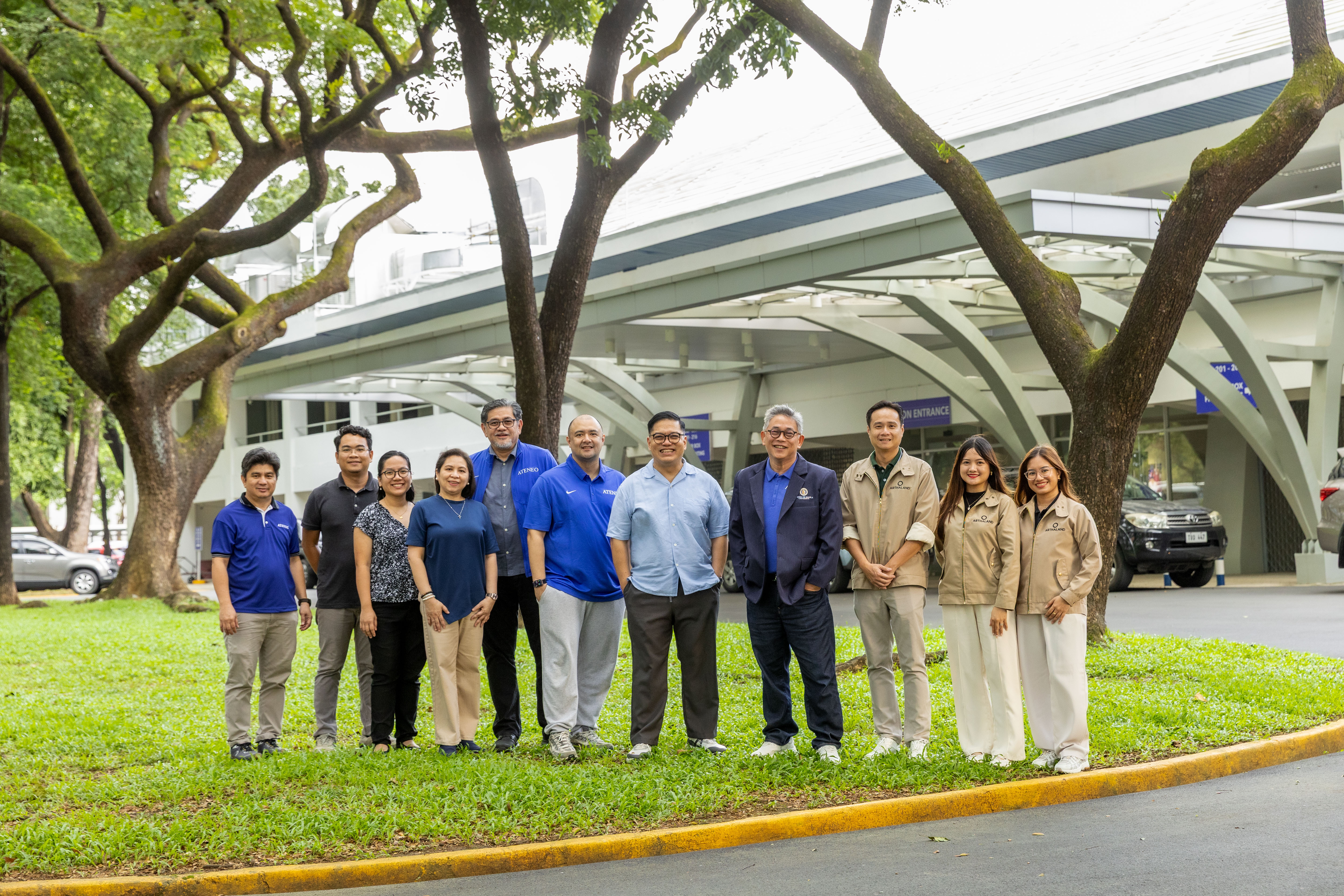 ARTHALAND and Ateneo teams come together to celebrate this milestone