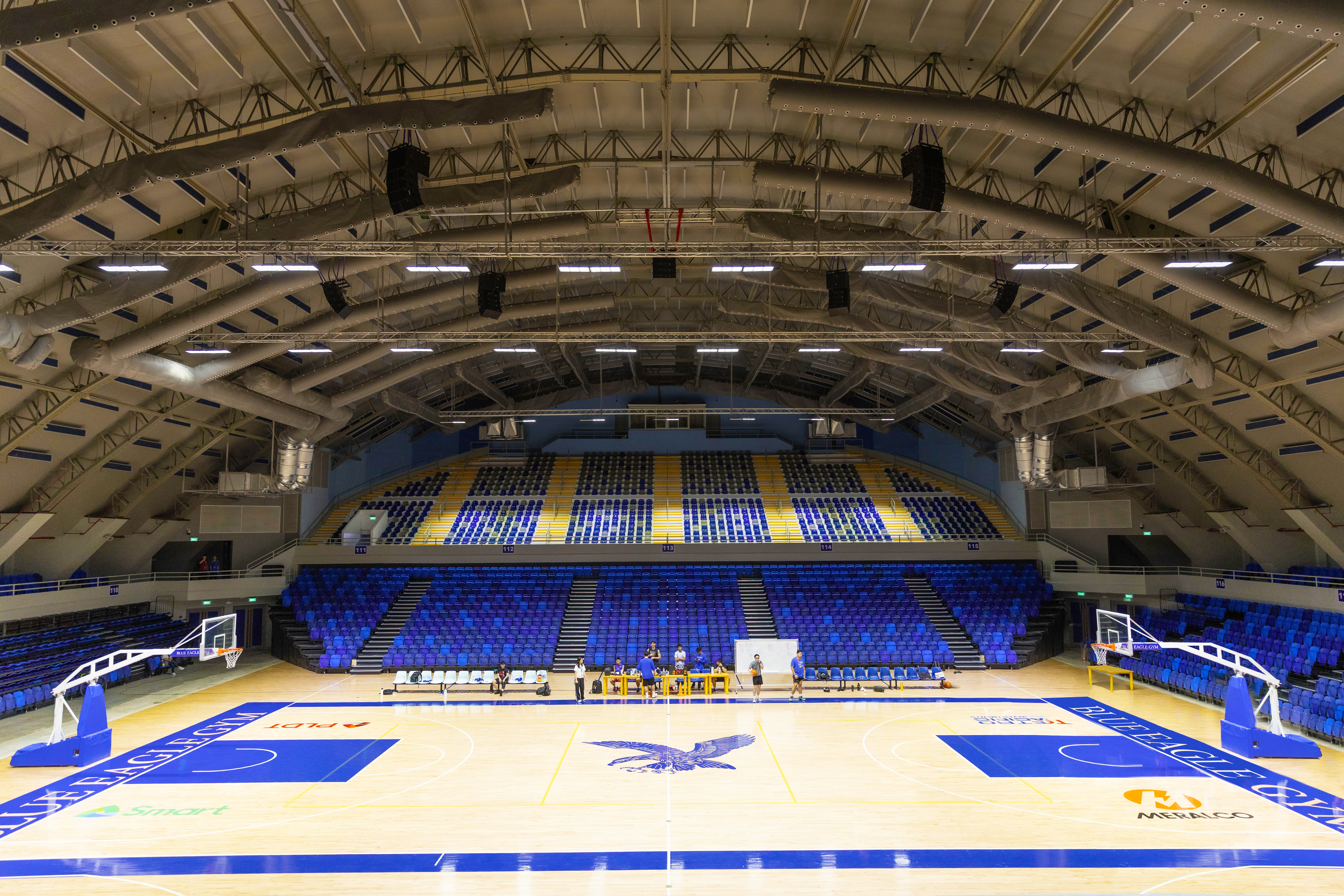 From sport to spectacle, the refurbished Blue Eagle Gym delivers