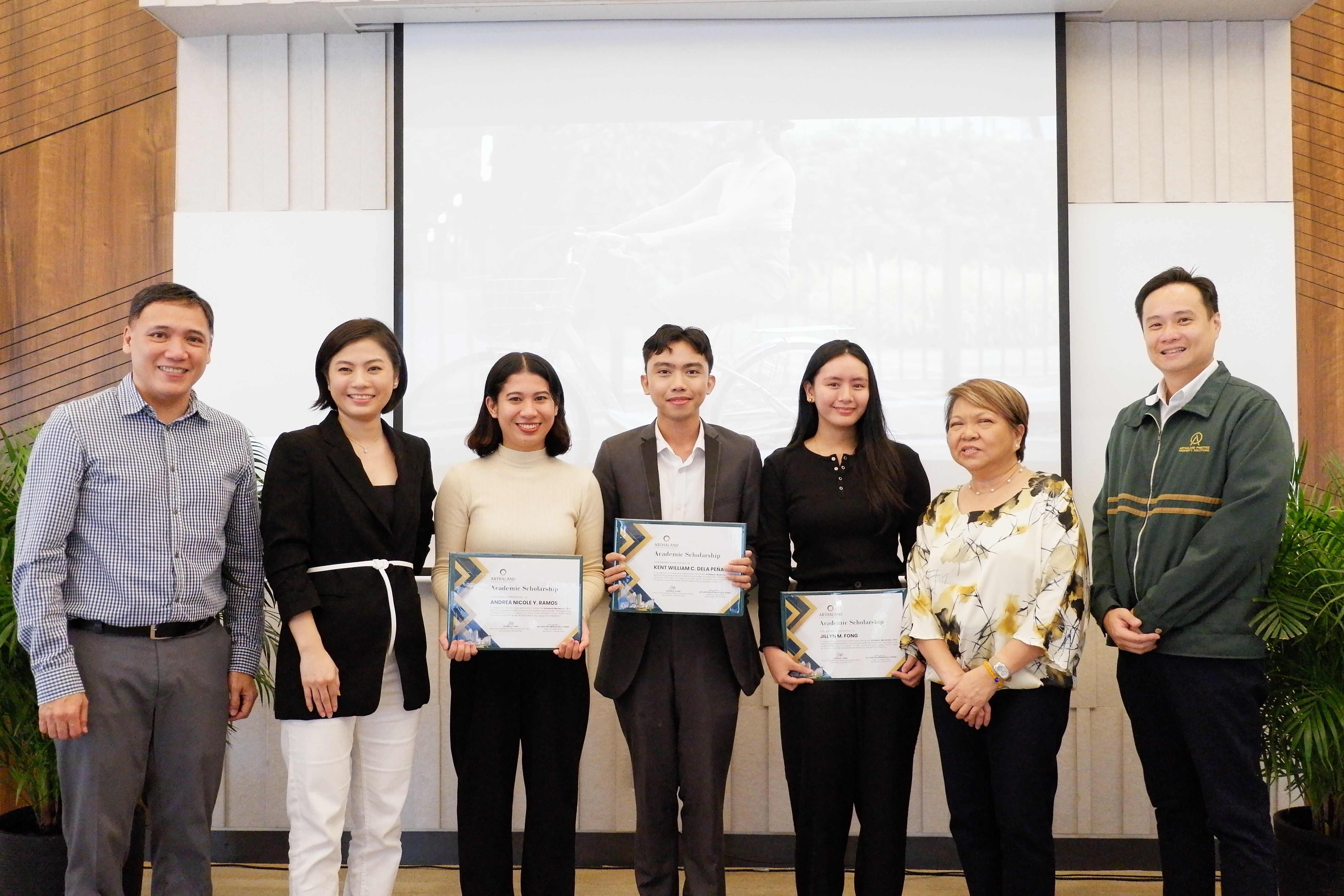 Masterclass academic scholarship awardees